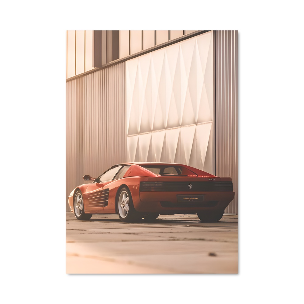 Poster Vitesse élégance épurées